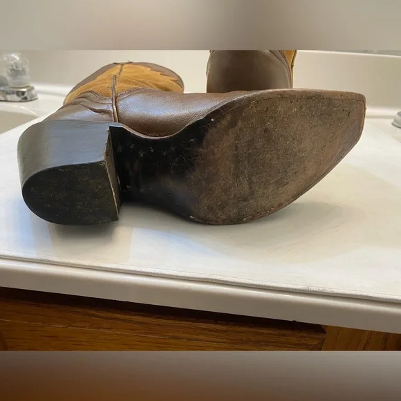 J B Dillon Women’s Cowboy western boots size 7B  great condition clean interior - Picture 4 of 9